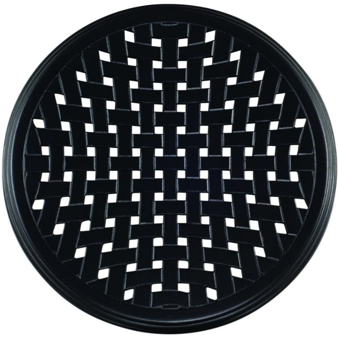 Woodard Aluminum Thatch Top 36" Round Umbrella Coffee Table 2 Woodard Aluminum Thatch Top 36" Round Umbrella Coffee Table - Image 2