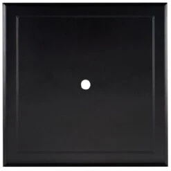 Woodard Aluminum Solid Top 48" Square Umbrella Counter Height Table