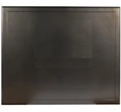 Woodard Aluminum Solid Top 84" Rectangular Umbrella Counter Height Table