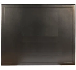 Woodard Aluminum Solid Top 70" Rectangular Umbrella Dining Table