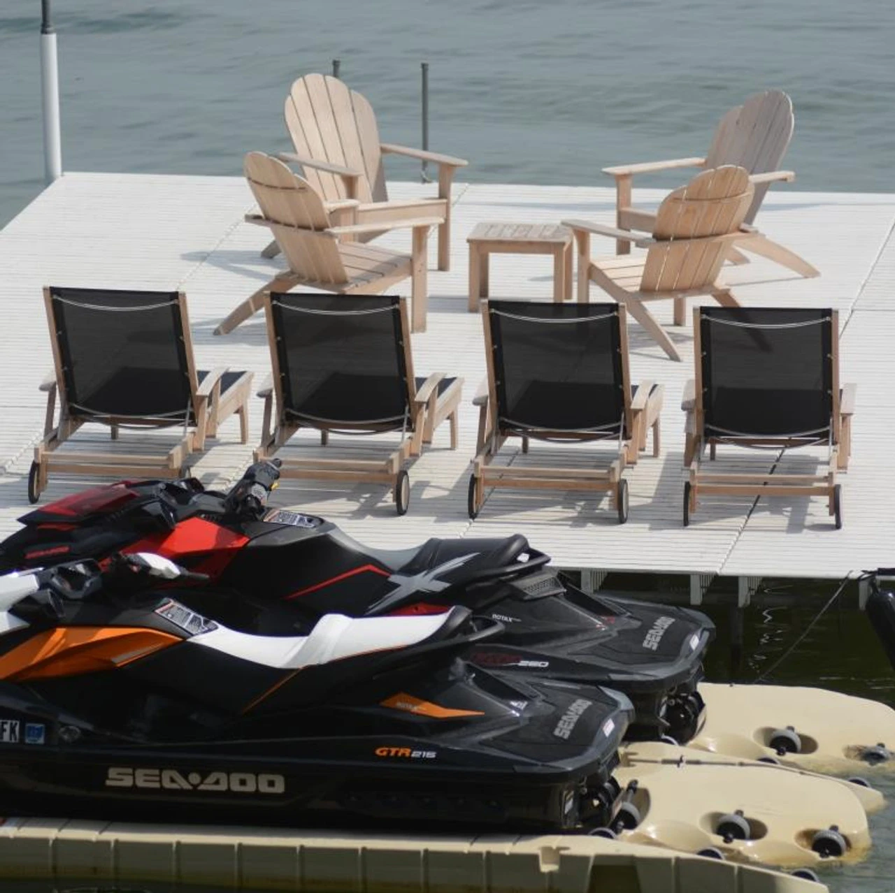 Three Birds Riviera Teak Lounger 4 Three Birds Riviera Teak Lounger - Image 4