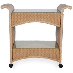 Lloyd Flanders Universal Loom Rolling Bar Cart -Patio Furniture Store 1045 edited 62322.1698864968