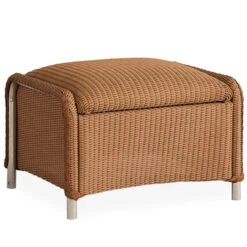 Lloyd Flanders Loom Reflections Padded Ottoman -Patio Furniture Store 109017A edited 31268.1675531318