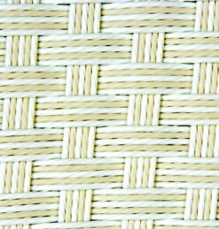 Lloyd Flanders Vinyl Wicker Grand Traverse 43" Oval Cocktail Table