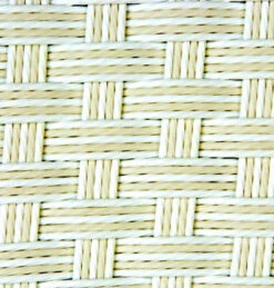 Lloyd Flanders Vinyl Wicker Grand Traverse 60" Rd Umbrella Dining Table