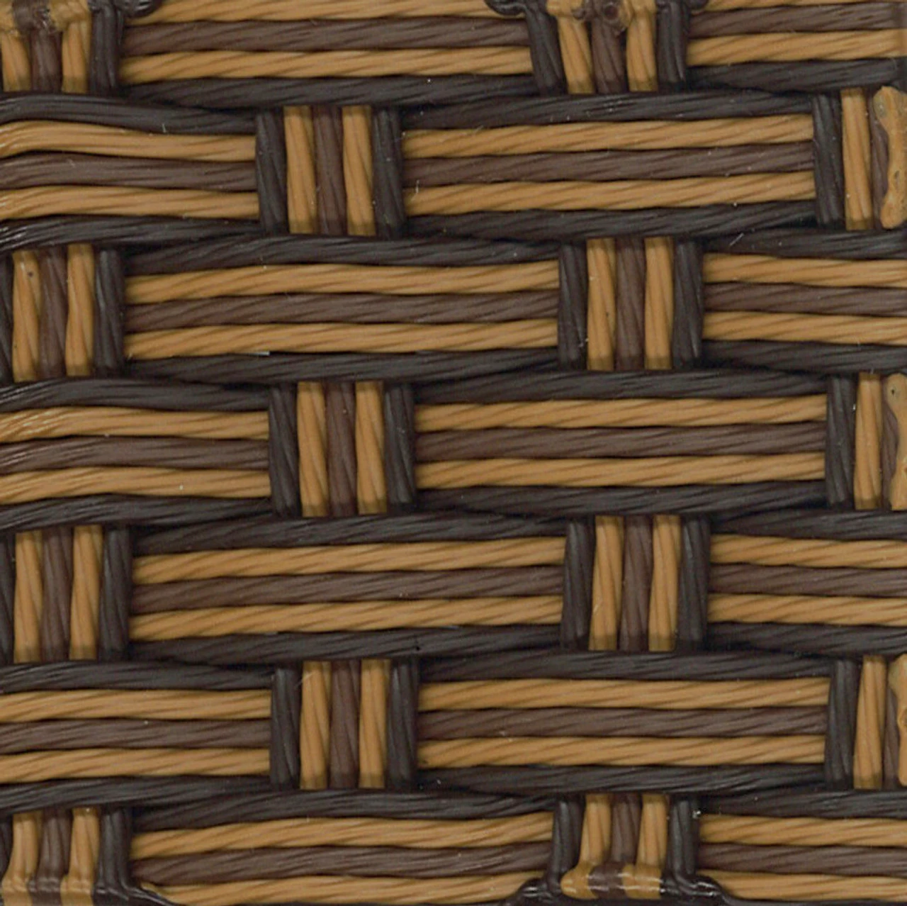 Lloyd Flanders Vinyl Wicker Grand Traverse 84" Oval Umbrella Dining Table 4 Lloyd Flanders Vinyl Wicker Grand Traverse 84" Oval Umbrella Dining Table - Image 4