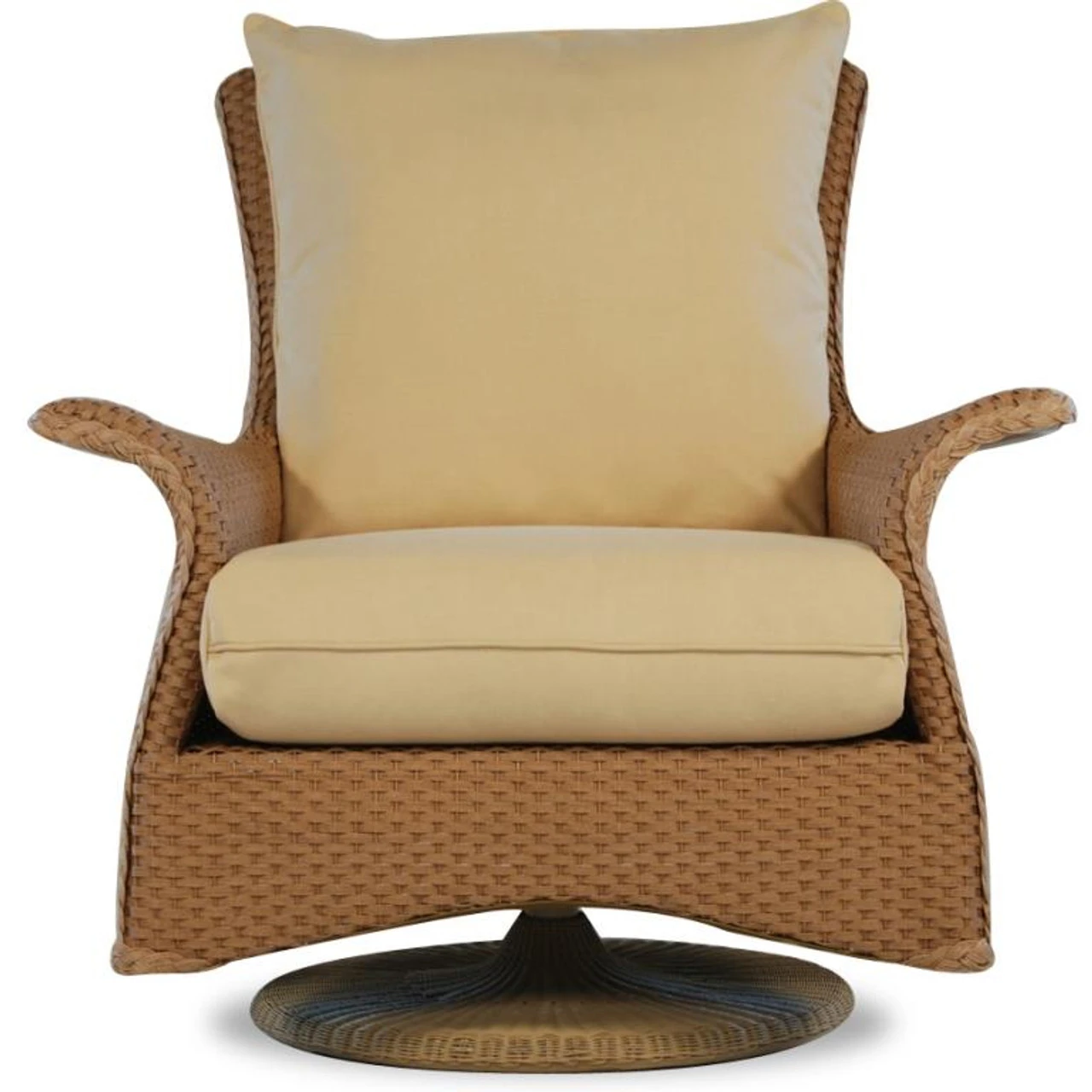 Lloyd Flanders Loom Mandalay Swivel Rocking Lounge Chair 4 Lloyd Flanders Loom Mandalay Swivel Rocking Lounge Chair - Image 4
