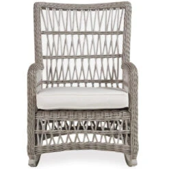 Lloyd Flanders Vinyl Wicker Mackinac High Back Porch Rocker