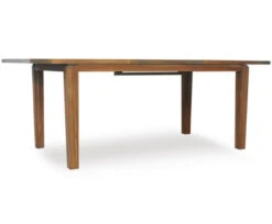 Lloyd Flanders Teak & Wicker Low Country 6 Seat Dining Set With Bench -Patio Furniture Store 286095B edited 85717.1675360274