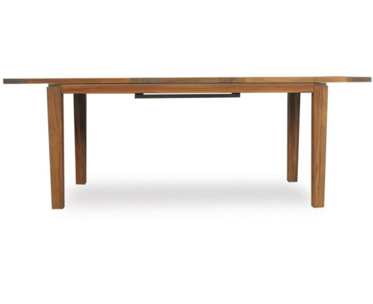 Lloyd Flanders Teak 63"- 84" Rectangular Extension Dining Table 2 Lloyd Flanders Teak 63"- 84" Rectangular Extension Dining Table - Image 2