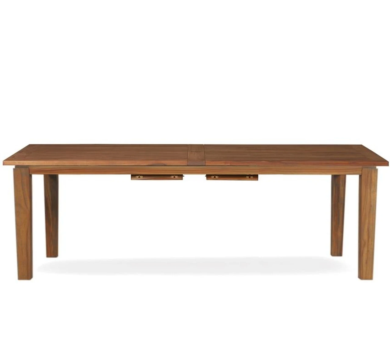 Lloyd Flanders Teak 86"- 110" Rectangular Extension Dining Table 1 Lloyd Flanders Teak 86"- 110" Rectangular Extension Dining Table