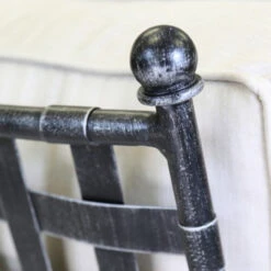 Sunset West Provence 21" Square End Table With Glass