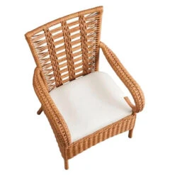 Lloyd Flanders Vinyl Wicker Magnolia Dining Armchair -Patio Furniture Store 331001 high edited 85246.1701197050