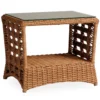 Lloyd Flanders Vinyl Wicker Magnolia 25" End Table