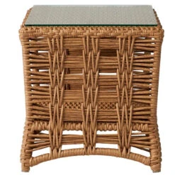 Lloyd Flanders Vinyl Wicker Magnolia 25" End Table 13 Lloyd Flanders Vinyl Wicker Magnolia 25" End Table -Patio Furniture Store 331043 side edited 07633.1701196950