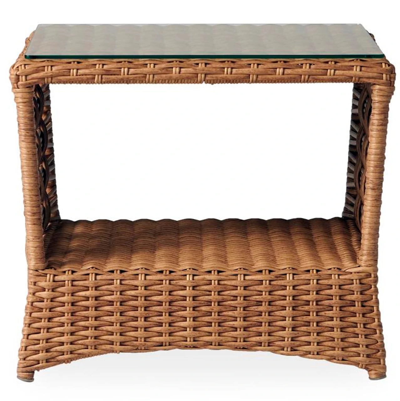 Lloyd Flanders Vinyl Wicker Magnolia 25" End Table 6 Lloyd Flanders Vinyl Wicker Magnolia 25" End Table - Image 6