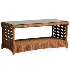 Lloyd Flanders Vinyl Wicker Magnolia 43" Cocktail Table 13 Lloyd Flanders Vinyl Wicker Magnolia 43" Cocktail Table -Patio Furniture Store 331044 angle edited 99034.1701196975