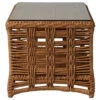 Lloyd Flanders Vinyl Wicker Magnolia 43" Cocktail Table