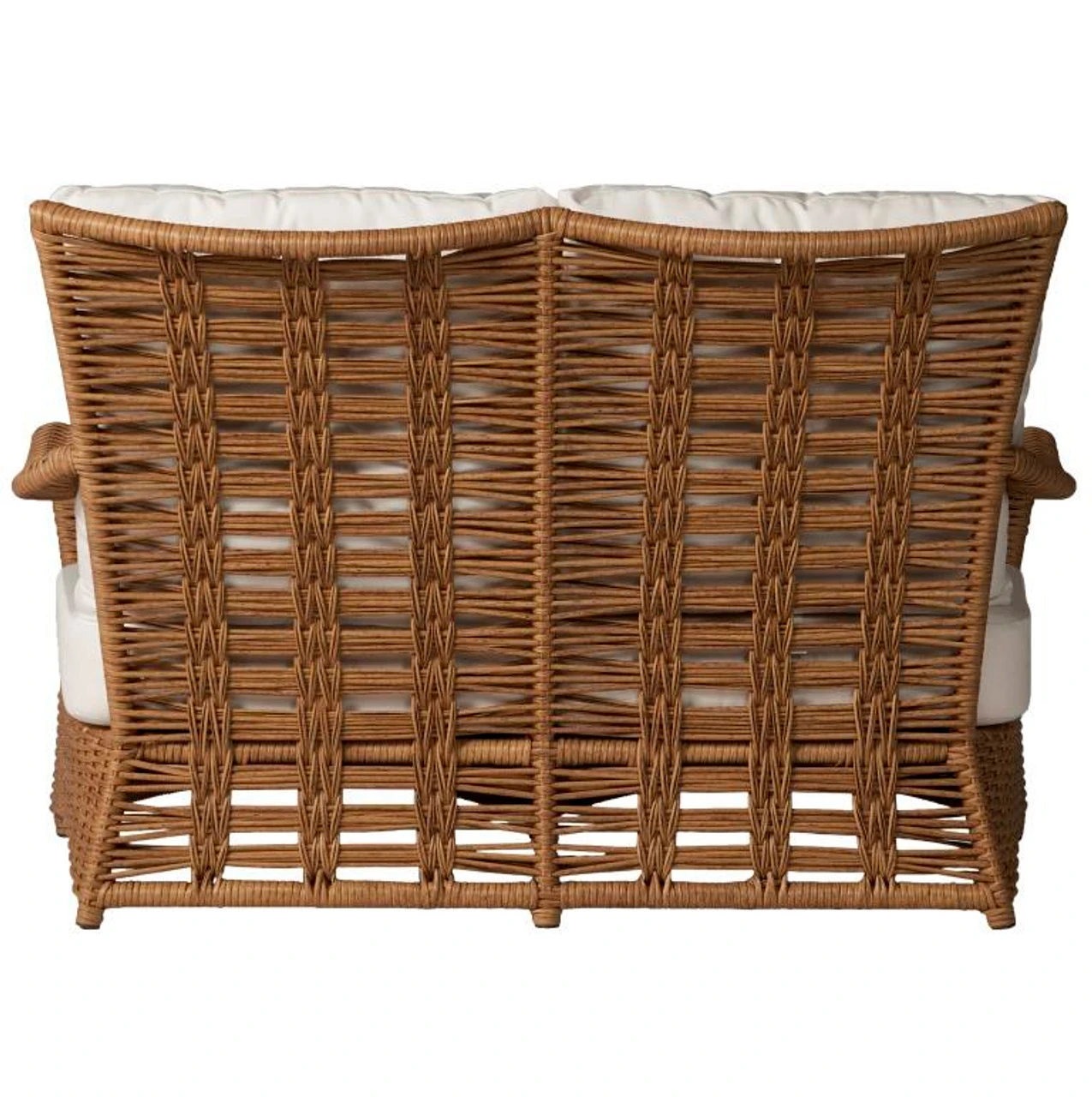 Lloyd Flanders Vinyl Wicker Magnolia Loveseat 2 Lloyd Flanders Vinyl Wicker Magnolia Loveseat - Image 2