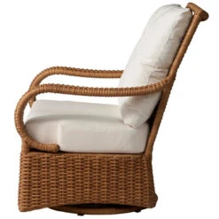 Lloyd Flanders Vinyl Wicker Magnolia Swivel Gliding Lounge Chair 12 Lloyd Flanders Vinyl Wicker Magnolia Swivel Gliding Lounge Chair -Patio Furniture Store 331091 side edited 82510.1701194449