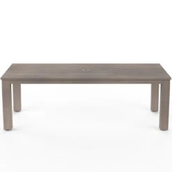 Sunset West Laguna 90" Rectangular Umbrella Dining Table -Patio Furniture Store 3501 T90 0000 edited 08296.1709063819