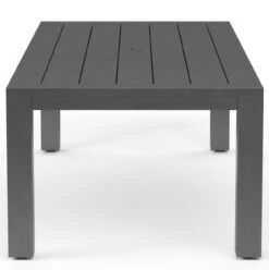 Sunset West Redondo 90" Rectangular Umbrella Dining Table