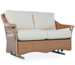 Lloyd Flanders Loom Nantucket Rocker Glider Lounge Set -Patio Furniture Store 51047 angle edited 25489.1699289068