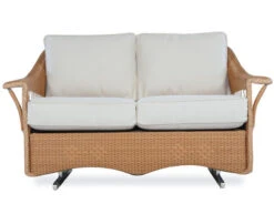 Lloyd Flanders Loom Nantucket Loveseat Glider -Patio Furniture Store 51047 str edited 25605.1698436276