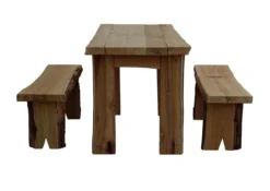 5ft Autumnwood Table Set With 2 Wildwood Benches -Patio Furniture Store 5ft autumnwood table set with 2 wildwood benches 53 90627.1646940442