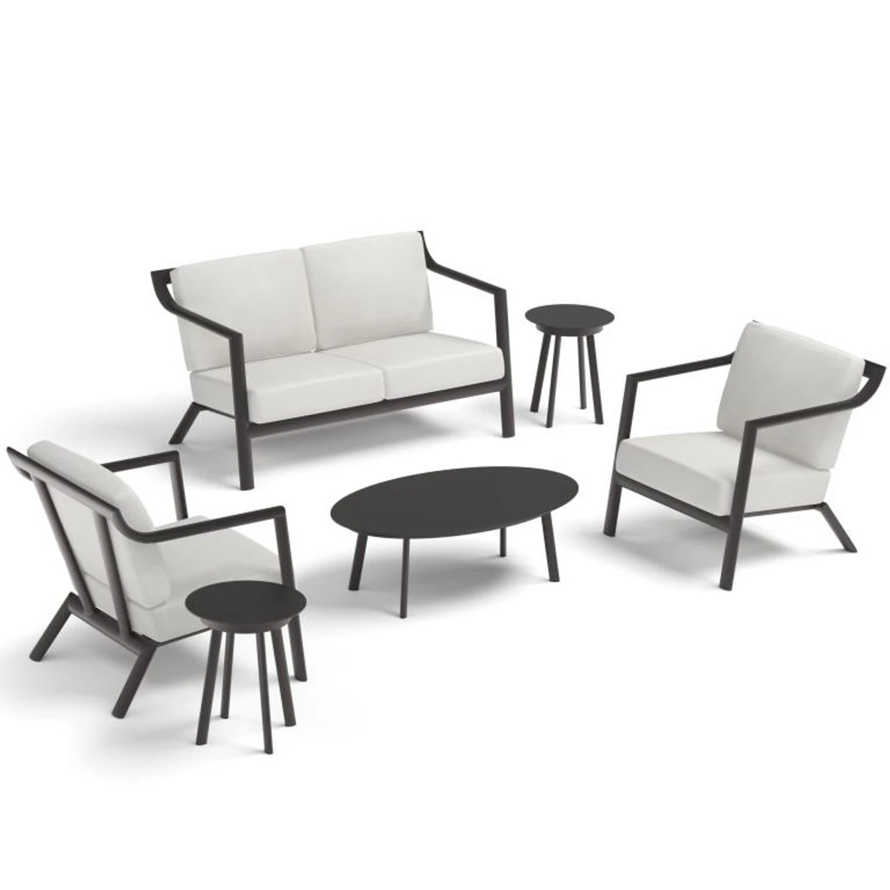 Oxford Garden Markoe 6 Piece Lounge Set - Bliss Linen Cushion - July 4th Sale - Good 'til The 8th! 6 Oxford Garden Markoe 6 Piece Lounge Set - Bliss Linen Cushion - July 4th Sale - Good 'til The 8th! - Image 6