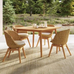 Oxford Garden Tulle Wicker & Teak 4 Seat Dining Set - July 4th Sale - Good 'til The 8th! 8 Oxford Garden Tulle Wicker & Teak 4 Seat Dining Set - July 4th Sale - Good 'til The 8th! -Patio Furniture Store 6174 App edited 19166.1677790300