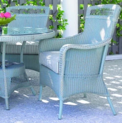 Lloyd Flanders Universal Loom Dining Armchair -Patio Furniture Store 66001 Dining 2 edited 06718.1698702148