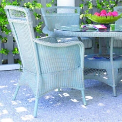 Lloyd Flanders Universal Loom Dining Armchair -Patio Furniture Store 66001 Dining edited 50073.1698702148