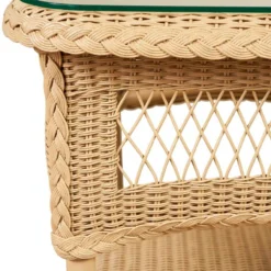 Lloyd Flanders Universal Loom 42" Rectangular Cocktail Table With Shelf -Patio Furniture Store 66143 detail2 edited 11513.1698863157