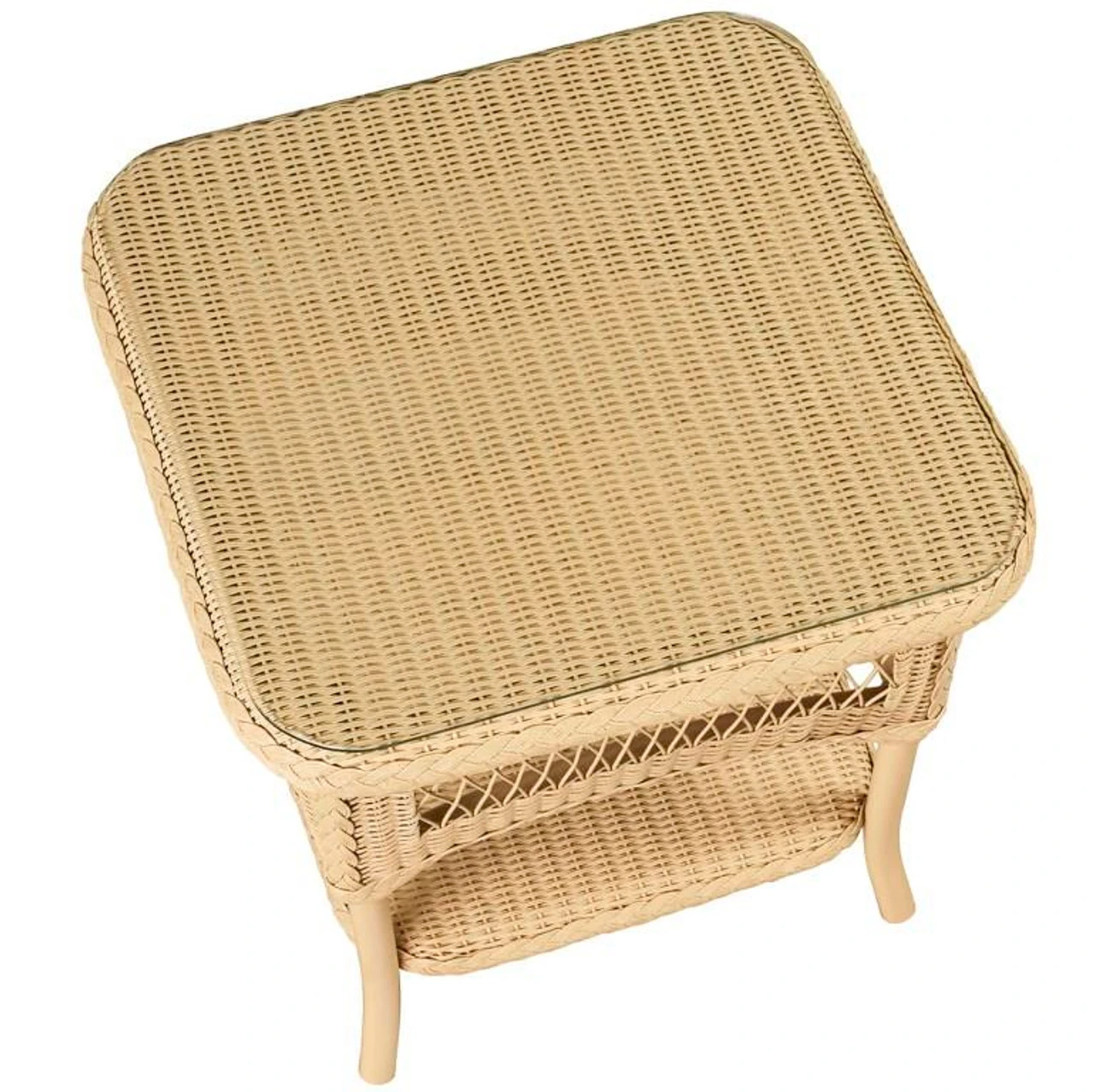 Lloyd Flanders Universal Loom 21" Square Side Table 8 Lloyd Flanders Universal Loom 21" Square Side Table - Image 8