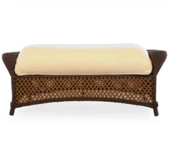 Lloyd Flanders Vinyl Wicker Grand Traverse Large Ottoman -Patio Furniture Store 71327036786 edited 98597.1675810956
