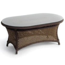 Lloyd Flanders Vinyl Wicker Grand Traverse 43" Oval Cocktail Table 11 Lloyd Flanders Vinyl Wicker Grand Traverse 43" Oval Cocktail Table -Patio Furniture Store 71952036A edited 70141.1675812225
