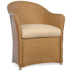 Lloyd Flanders Loom Weekend Retreat Dining Armchair