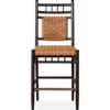 Lloyd Flanders Vinyl Wicker Low Country Woven Armless Bar Stool