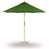 Three Birds 9 Ft Teak Umbrella With Pully Lift