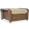 Lloyd Flanders Loom Reflections Ottoman With Cushion