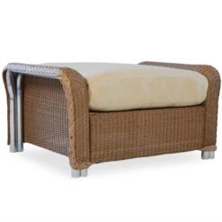 Lloyd Flanders Loom Reflections Ottoman With Cushion