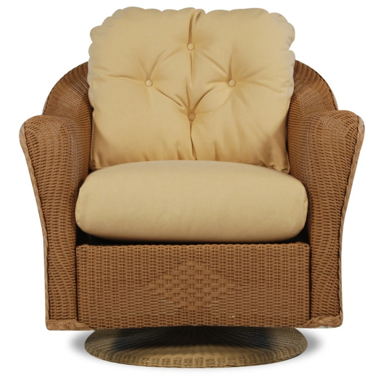 Lloyd Flanders Loom Reflections Swivel Glider Lounge Chair 2 Lloyd Flanders Loom Reflections Swivel Glider Lounge Chair - Image 2