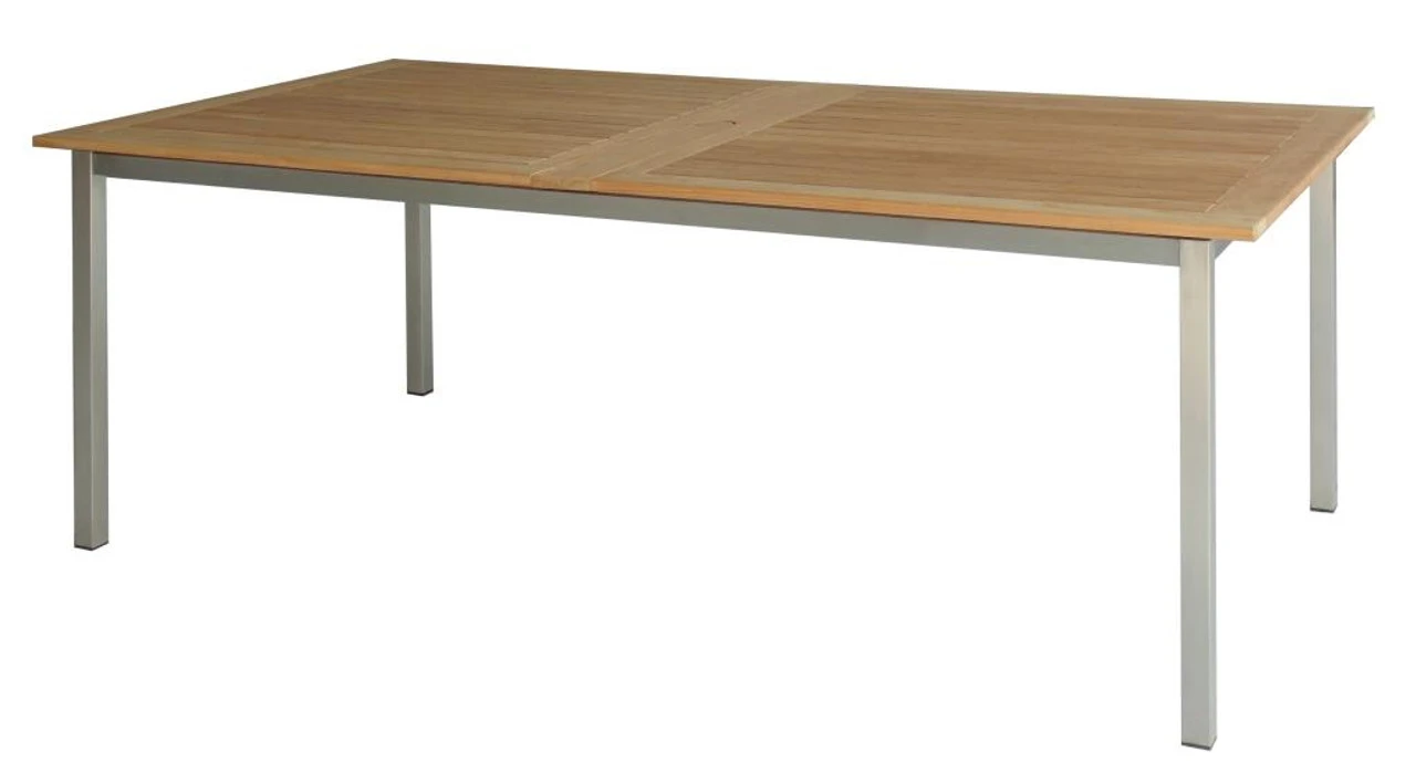 Three Birds Avanti Teak 81"-121" Extensions Dining Table 2 Three Birds Avanti Teak 81"-121" Extensions Dining Table - Image 2