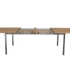 Three Birds Avanti Teak 81"-121" Extensions Dining Table