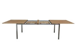 Three Birds Avanti Teak 81"-121" Extensions Dining Table