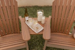 Berlin Gardens Resin Comfo-Back Tete-A-Tete Set -Patio Furniture Store Adirondack Chair Tete A Tete Antique Mahogany edted 47833.1673377262