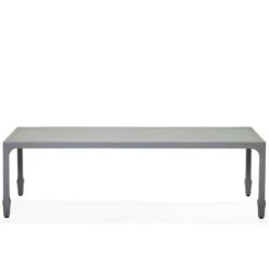 Woodard Aluminum Alberti 58.25" Coffee Table By Alexa Hampton -Patio Furniture Store Alberti Coffee Table 4S0443 2 edited 11349.1702662151