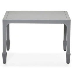 Woodard Aluminum Alberti 26.5" End Table By Alexa Hampton