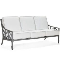Woodard Aluminum Alberti Sofa By Alexa Hampton